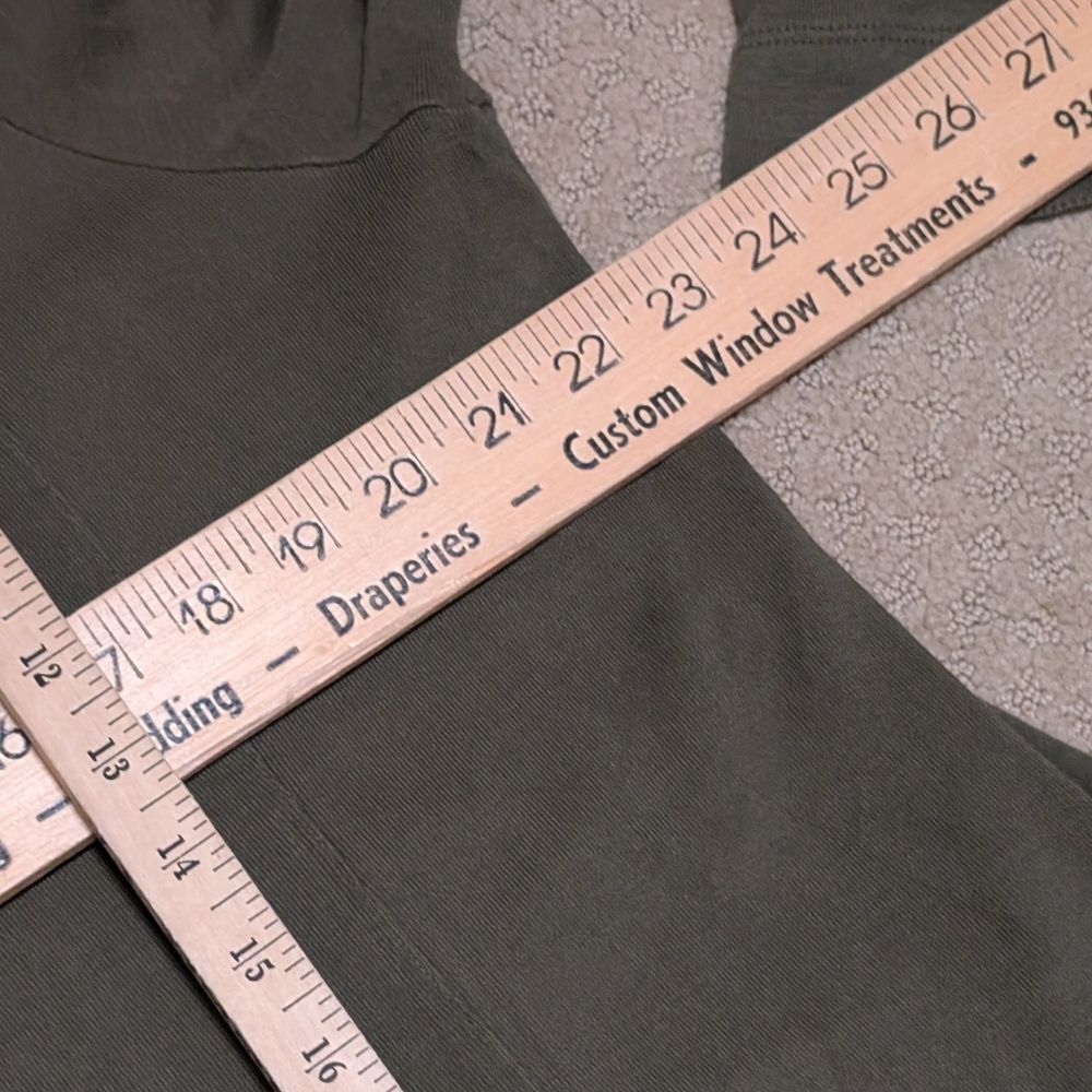 Chico's ultimate tee women's 3/XL Pima cotton tunic long sleeve cozy casual - Picture 6 of 10